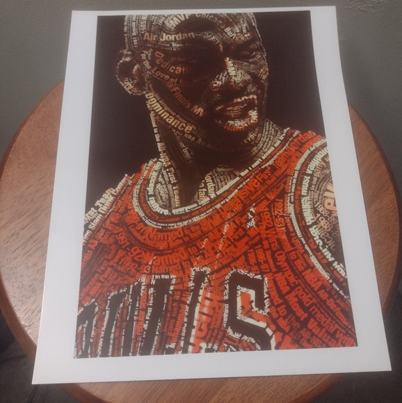 KOBE BRYANT & MICHAEL JORDAN 16 POSTER ULTRA GLOSSY REPRINT 8.5x11 BUNDLE SET!🤩 - Picture 6 of 16